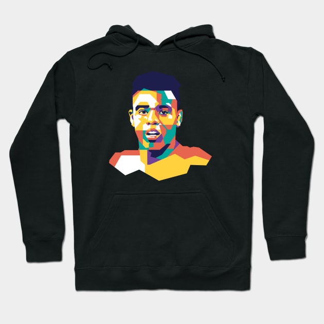 Mason Greenwood on Pop Art Hoodie by pentaShop